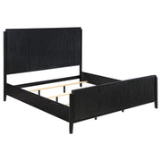 Tampa Furniture Outlet - Coaster - Brookmead Wood Eastern King Panel Bed Black - 224711KE