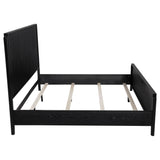 Brookmead Wood Eastern King Panel Bed Black - Tampa Furniture Outlet