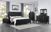 Tampa Furniture Outlet - Coaster - Brookmead 5-piece California King Bedroom Set Black - 224711KW-S5
