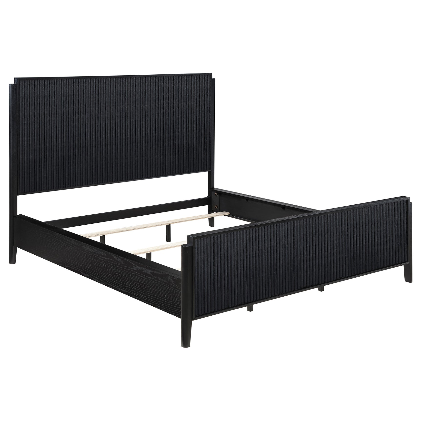 Brookmead 5-piece California King Bedroom Set Black - Tampa Furniture Outlet