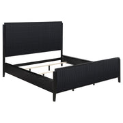 Tampa Furniture Outlet - Coaster - Brookmead Wood California King Panel Bed Black - 224711KW