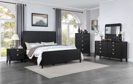 Tampa Furniture Outlet - Coaster - Brookmead 5-piece Queen Bedroom Set Black - 224711Q-S5