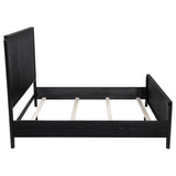 Brookmead Wood Queen Panel Bed Black - Tampa Furniture Outlet