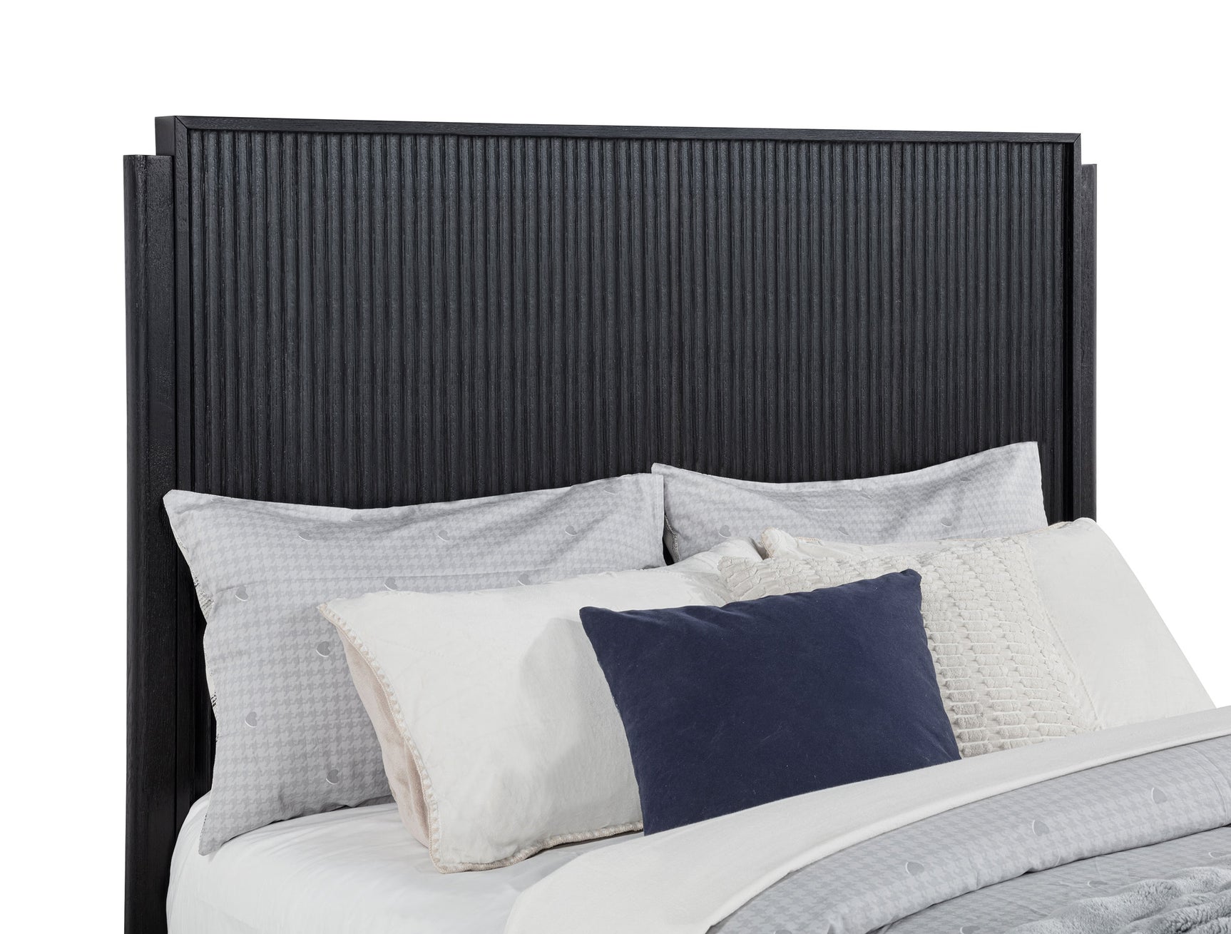 Brookmead Wood Queen Panel Bed Black - Tampa Furniture Outlet