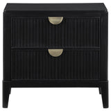 Brookmead 2-drawer Nightstand Black - Tampa Furniture Outlet