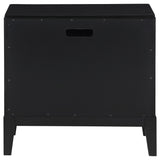 Brookmead 2-drawer Nightstand Black - Tampa Furniture Outlet
