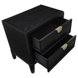 Brookmead 2-drawer Nightstand Black - Tampa Furniture Outlet