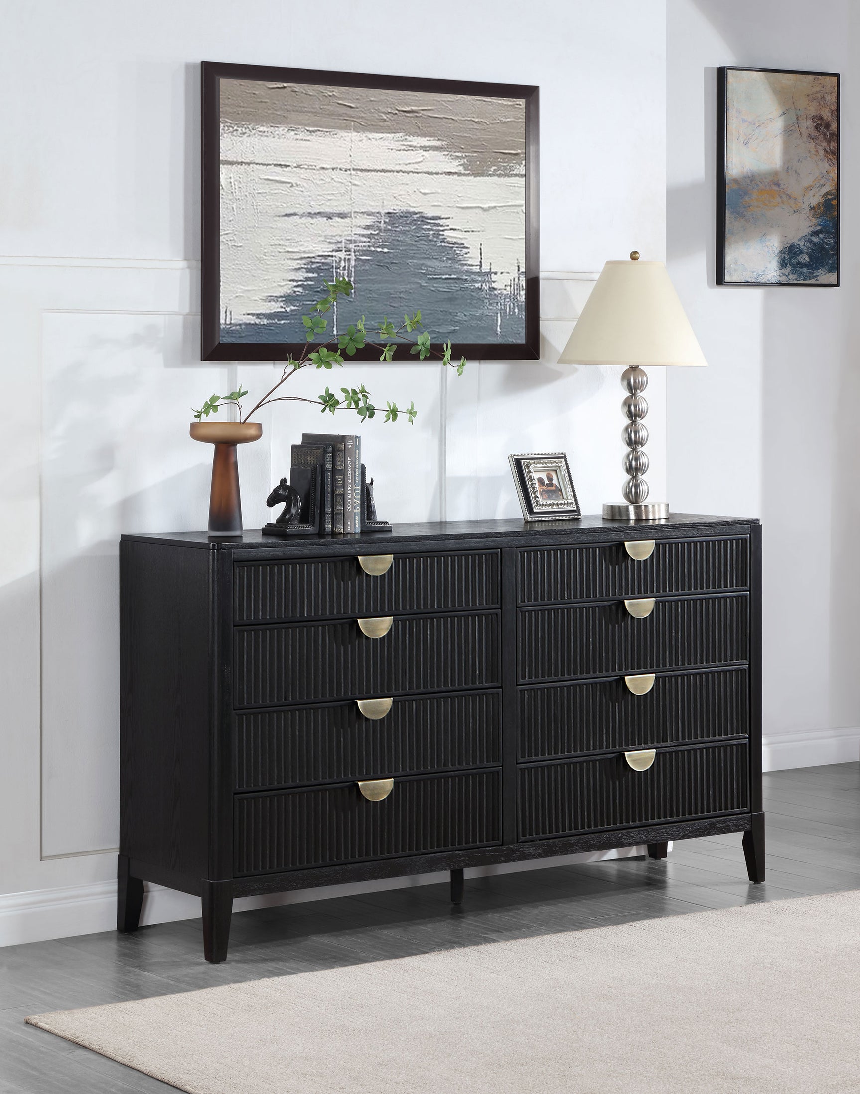 Brookmead 8-drawer Dresser Black - Tampa Furniture Outlet
