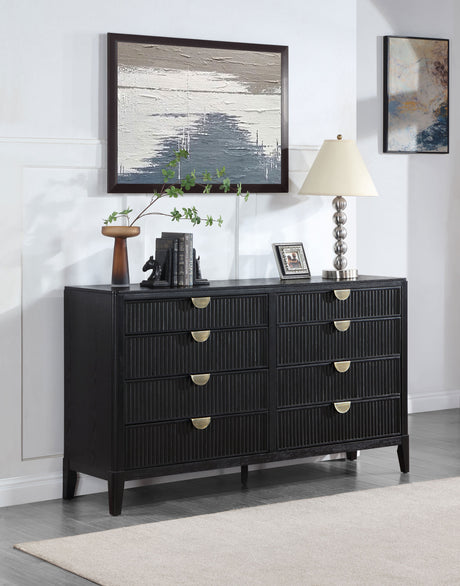 Brookmead 8-drawer Dresser Black - Tampa Furniture Outlet