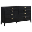 Tampa Furniture Outlet - Coaster - Brookmead 8-drawer Dresser Black - 224713