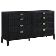 Tampa Furniture Outlet - Coaster - Brookmead 8-drawer Dresser Black - 224713