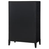 Brookmead 5-drawer Bedroom Chest Black - Tampa Furniture Outlet