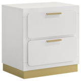 Caraway 5-piece California King Bedroom Set White - Tampa Furniture Outlet