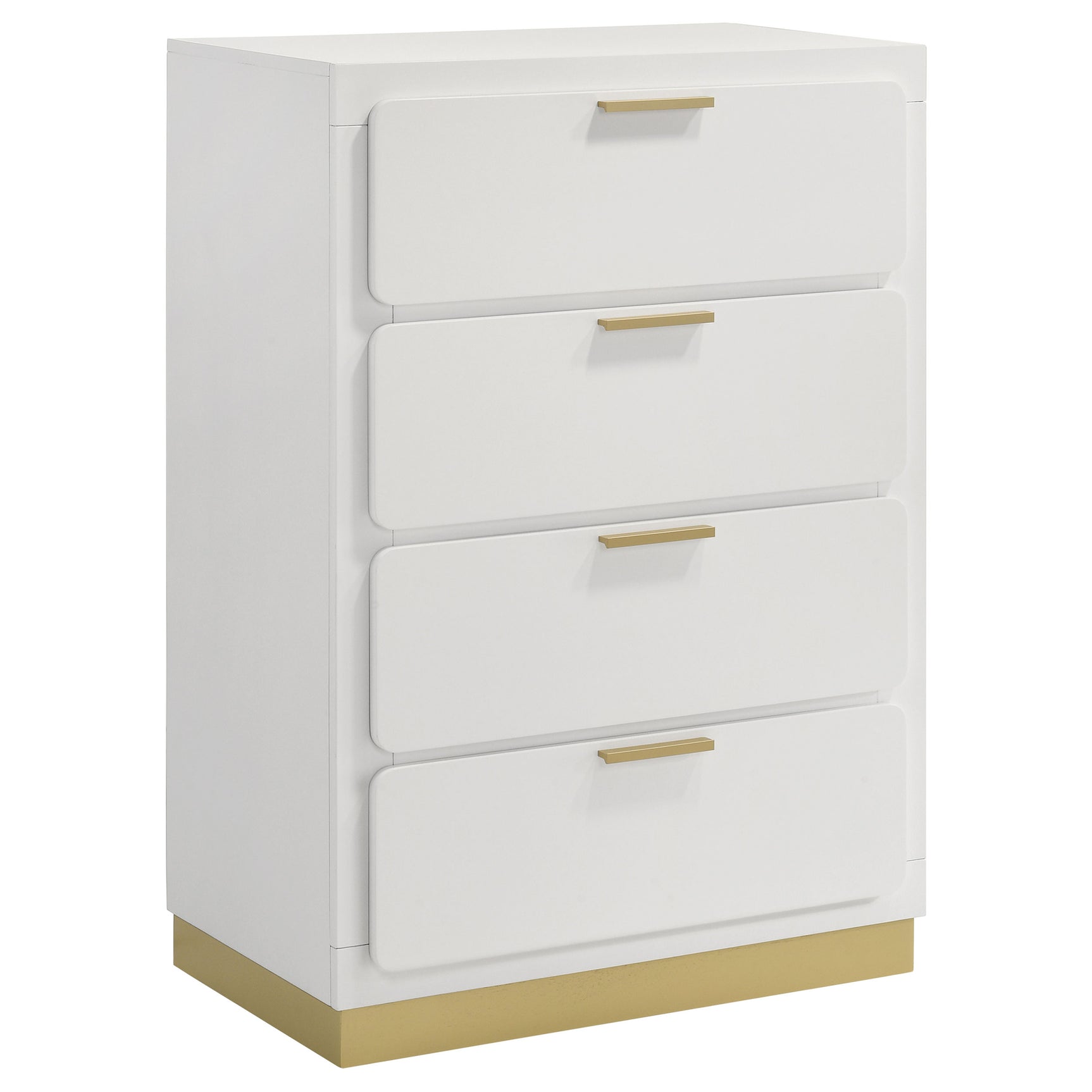 Caraway 5-piece California King Bedroom Set White - Tampa Furniture Outlet