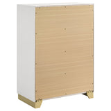Caraway 5-piece Queen Bedroom Set White - Tampa Furniture Outlet