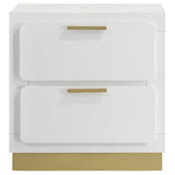 Caraway 2-drawer Nightstand White - Tampa Furniture Outlet