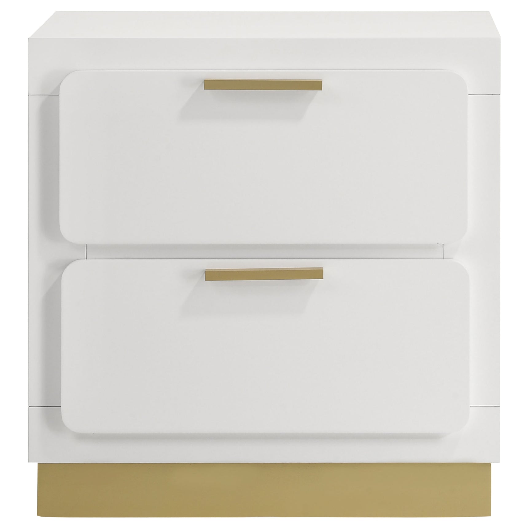 Caraway 2-drawer Nightstand White - Tampa Furniture Outlet