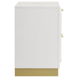 Caraway 2-drawer Nightstand White - Tampa Furniture Outlet