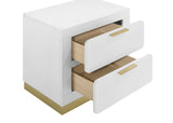 Caraway 2-drawer Nightstand White - Tampa Furniture Outlet