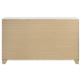 Caraway 6-drawer Dresser White - Tampa Furniture Outlet