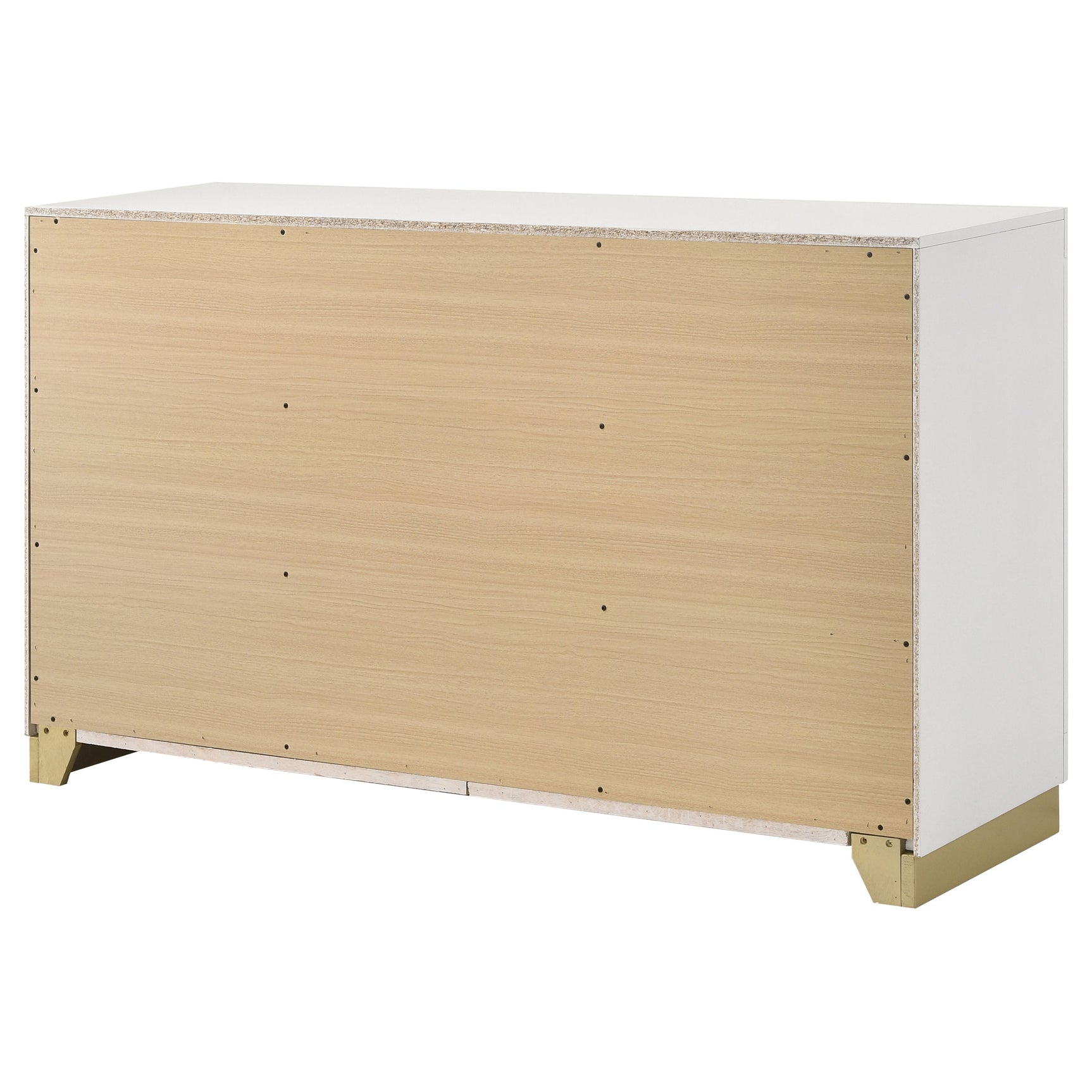 Caraway 6-drawer Dresser White - Tampa Furniture Outlet