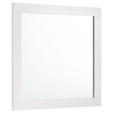 Tampa Furniture Outlet - Coaster - Caraway Dresser Mirror White - 224774
