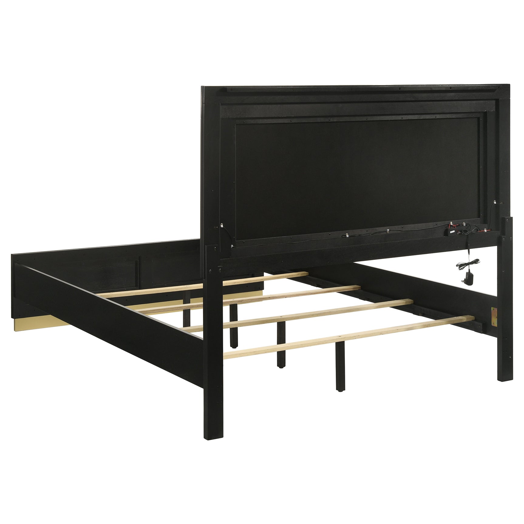 Caraway 4-piece Eastern King Bedroom Set Black - Tampa Furniture Outlet