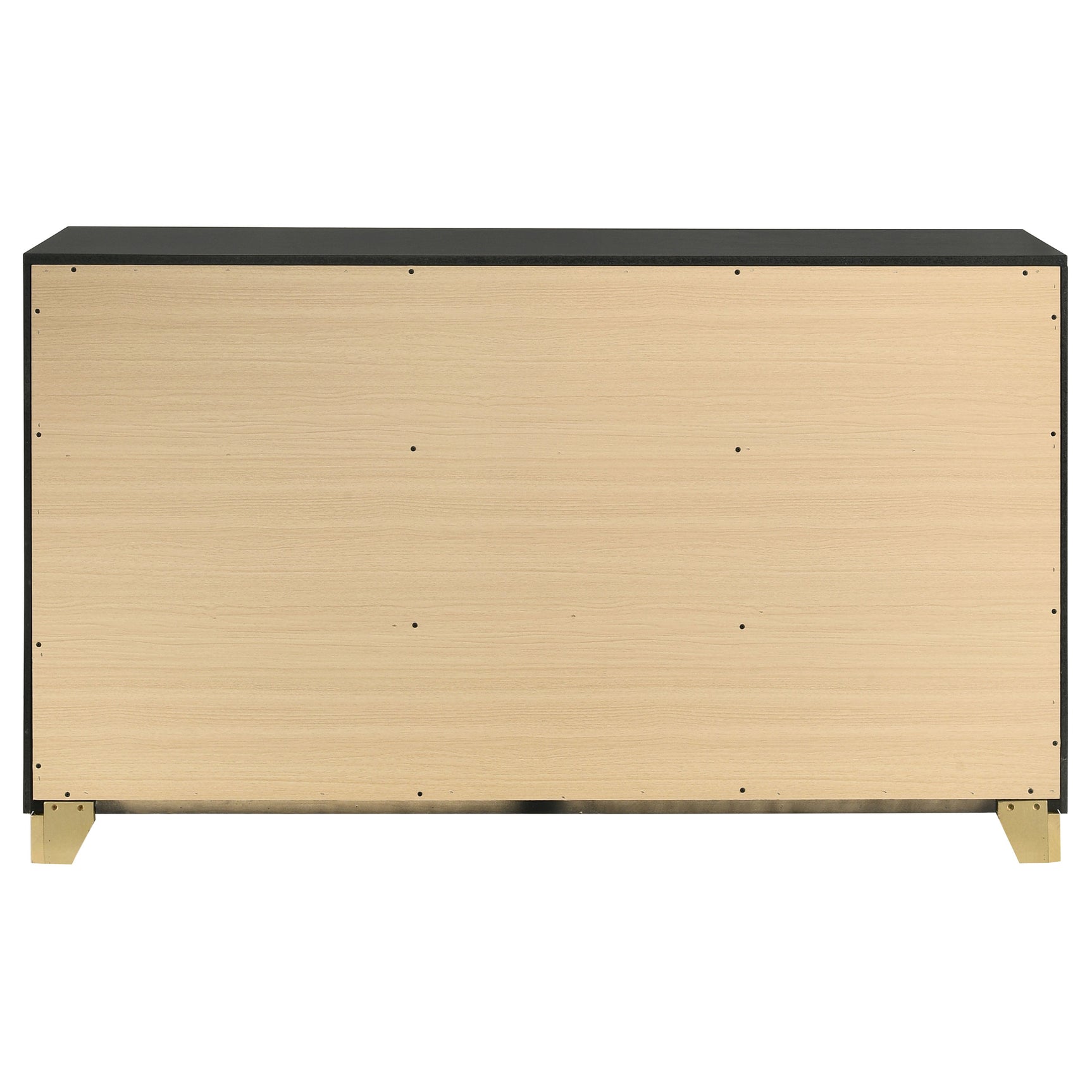 Caraway 6-drawer Dresser Black - Tampa Furniture Outlet
