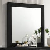 Caraway Dresser Mirror Black - Tampa Furniture Outlet