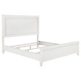 Marielle 5-piece Cal King Bedroom Set Distressed White