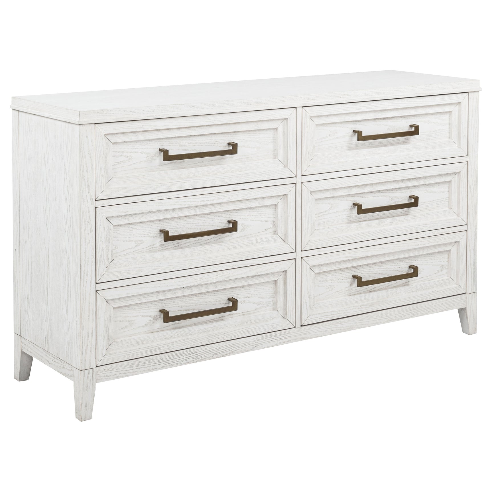 Marielle 5-piece Cal King Bedroom Set Distressed White