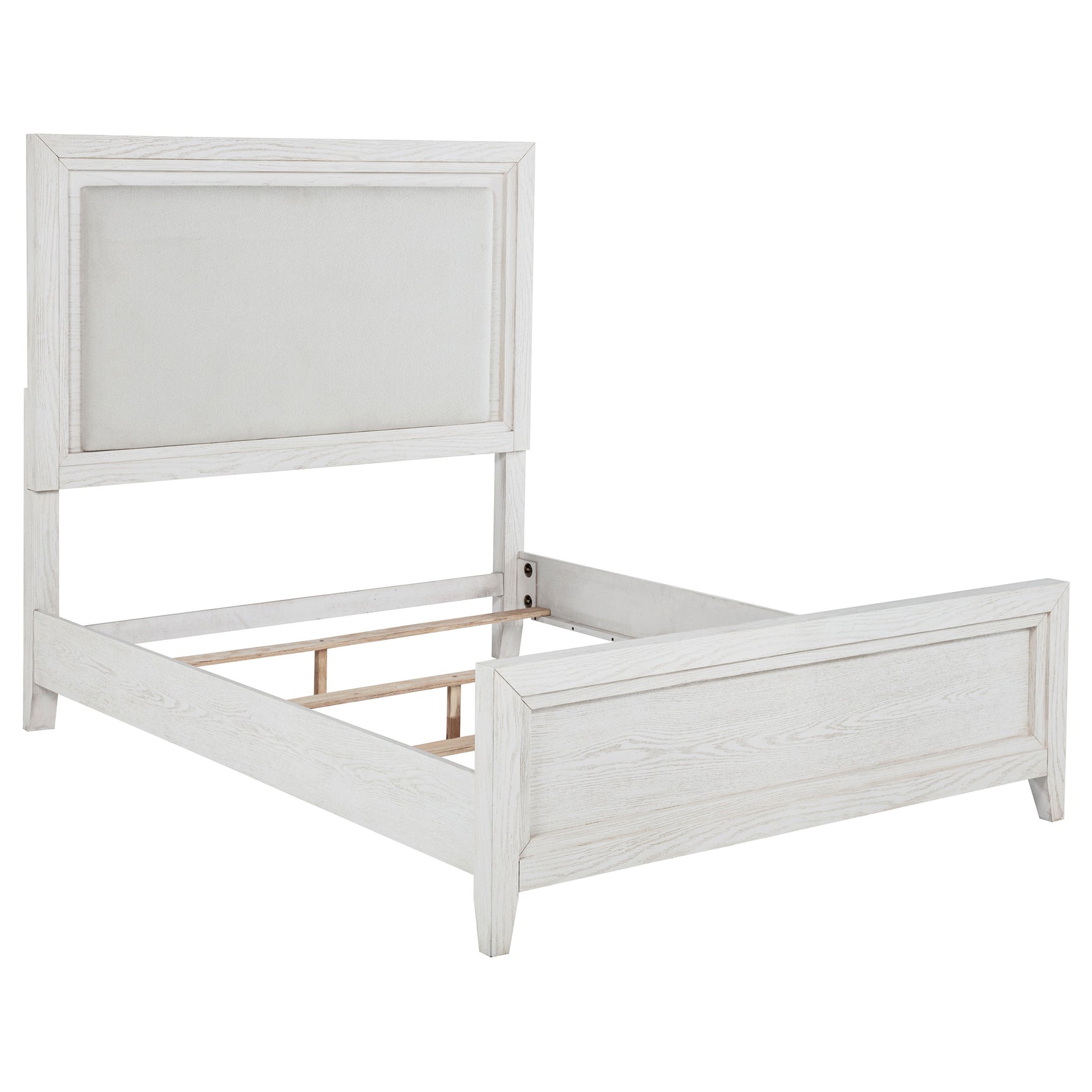Marielle 4-piece Queen Bedroom Set Distressed White - Tampa Furniture Outlet