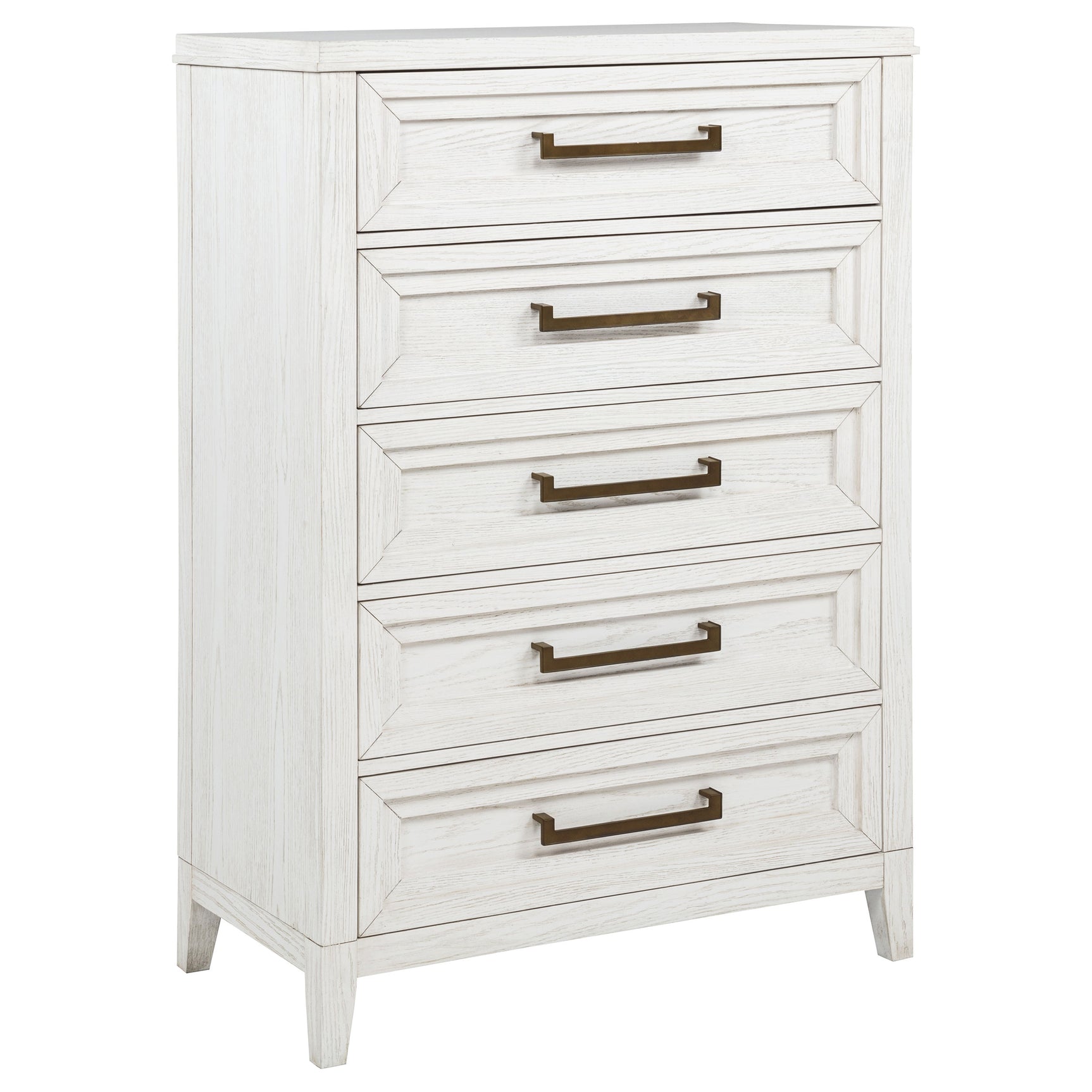 Marielle 5-piece Queen Bedroom Set Distressed White