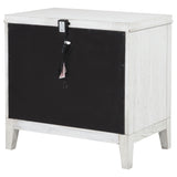 Marielle 2-drawer Nightstand Bedside Table Distressed White - Tampa Furniture Outlet