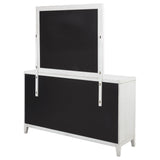 Marielle 6-drawer Dresser with Mirror Distressed White - Tampa Furniture Outlet