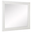 Tampa Furniture Outlet - Coaster - Marielle Dresser Mirror Distressed White  - 224844