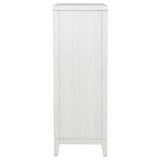 Marielle 5-drawer Bedroom Chest Distressed White - Tampa Furniture Outlet