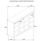 Kenora 4-piece Eastern King Bedroom Set Barley Brown