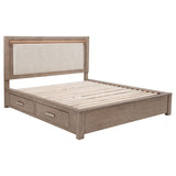 Kenora 5-piece California King Bedroom Set Barley Brown - Tampa Furniture Outlet