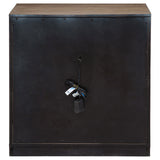 Kenora 1-drawer Nightstand Bedside Table Barley Brown - Tampa Furniture Outlet