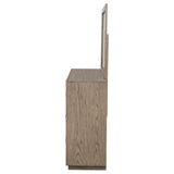 Kenora 6-drawer Dresser and Mirror Barley Brown - Tampa Furniture Outlet