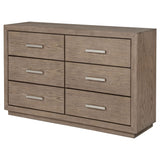 Kenora 6-drawer Dresser Barley Brown - Tampa Furniture Outlet