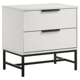 Sonora 5-piece California King Bedroom Set White - Tampa Furniture Outlet