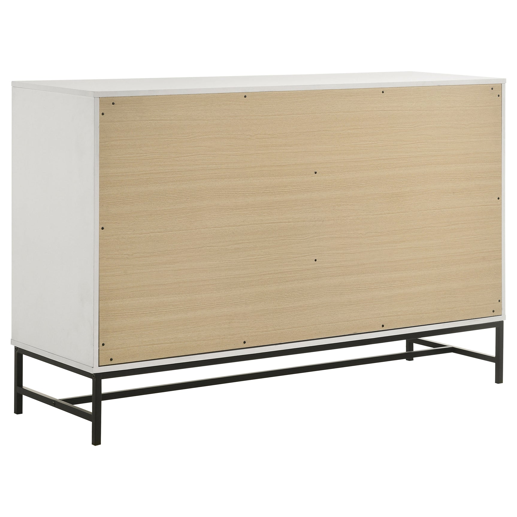Sonora 5-piece California King Bedroom Set White - Tampa Furniture Outlet