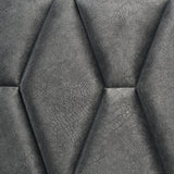 Sonora California King Upholstered Panel Bed White