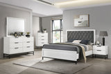 Tampa Furniture Outlet - Coaster - Sonora 5-piece Queen Bedroom Set White  - 224861Q-S5