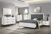 Tampa Furniture Outlet - Coaster - Sonora 5-piece Queen Bedroom Set White  - 224861Q-S5