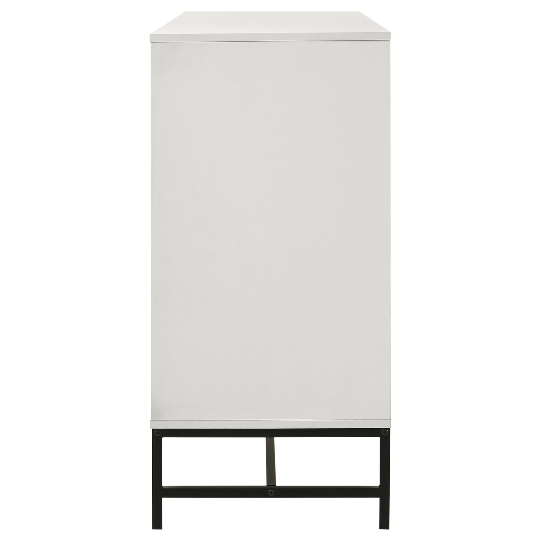 Sonora 6-drawer Bedroom Dresser White - Tampa Furniture Outlet