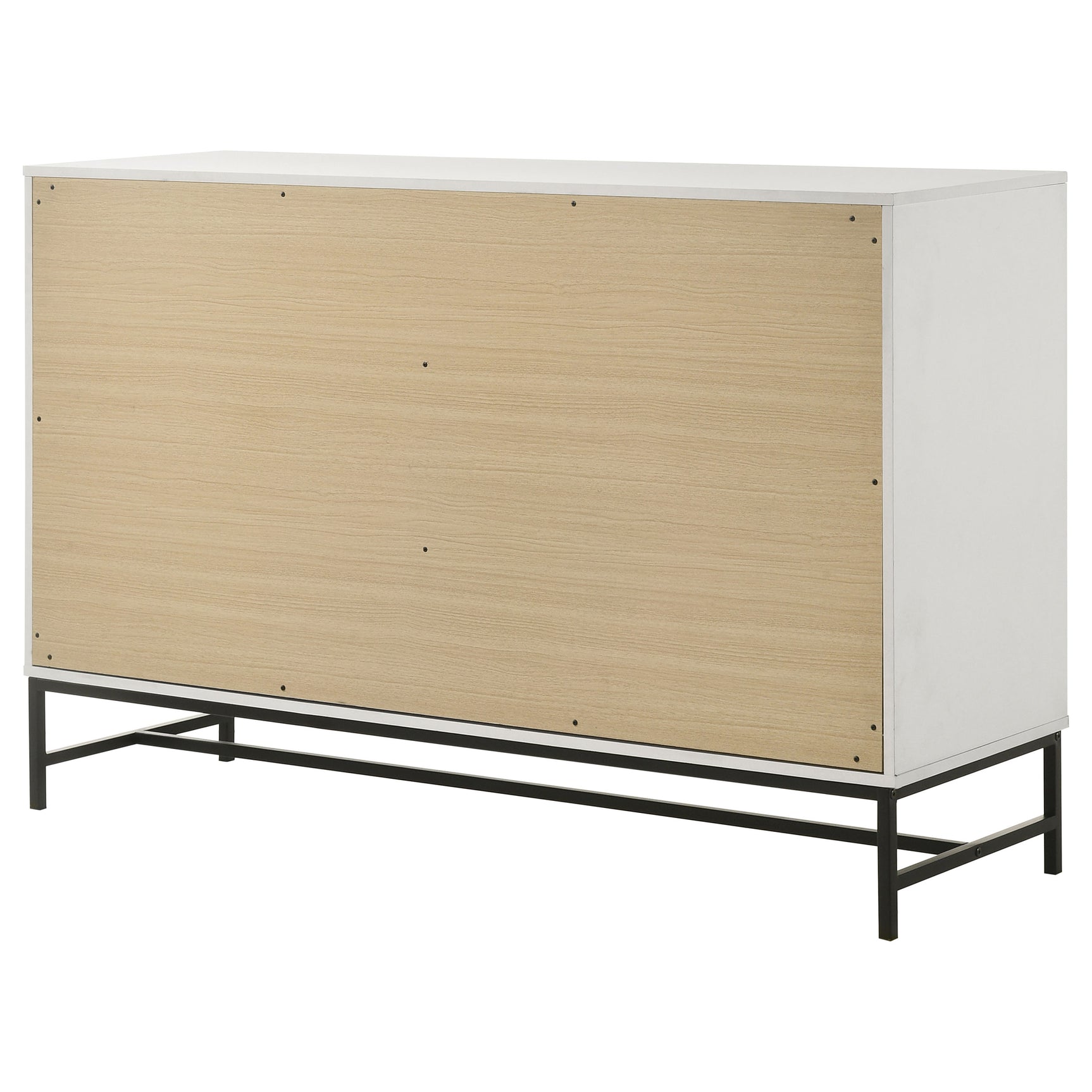 Sonora 6-drawer Bedroom Dresser White - Tampa Furniture Outlet