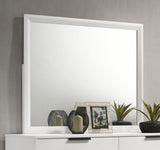 Sonora Dresser Mirror White - Tampa Furniture Outlet